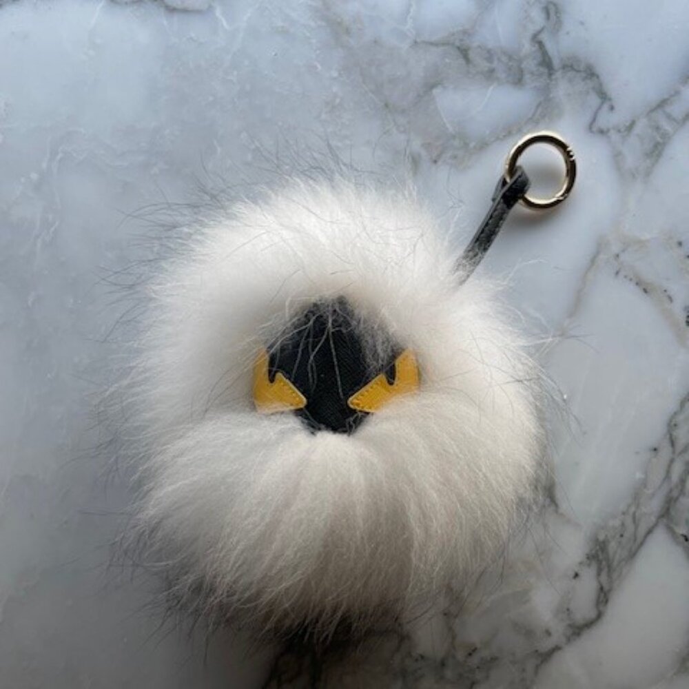 'Fendiesq' Bag Bug Eye charm....LABUBU who !!??